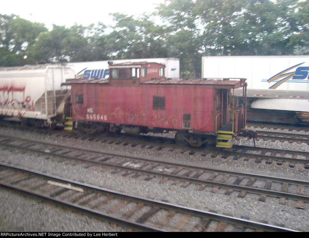 NS caboose 55645 still in action